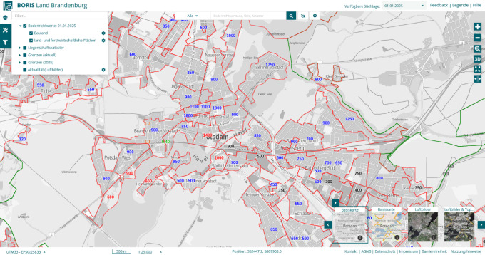 Beispielbild von der Webseite boris-brandenburg.de